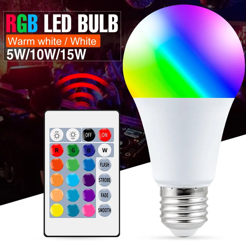 Lâmpada LED RGB